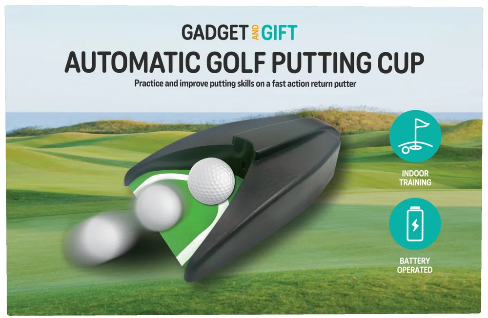 Gadget & Gift Automatic Golf Putting Cup