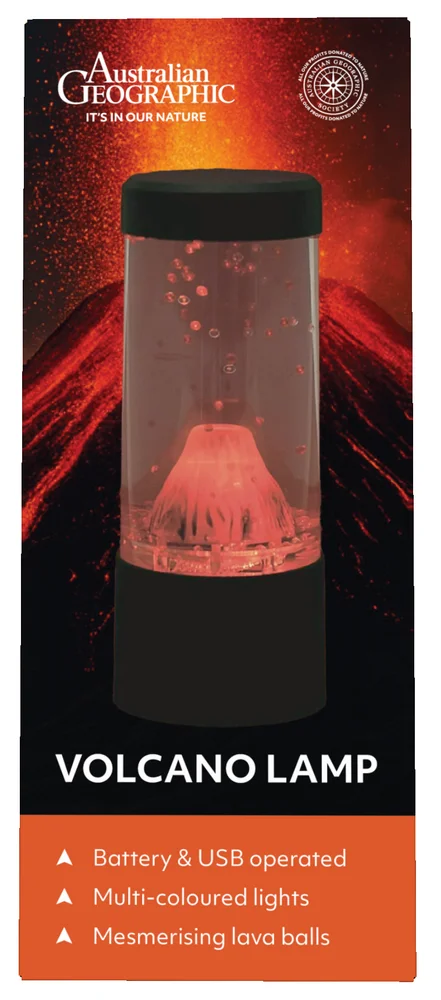 Australian Geographic Volcano Lamp