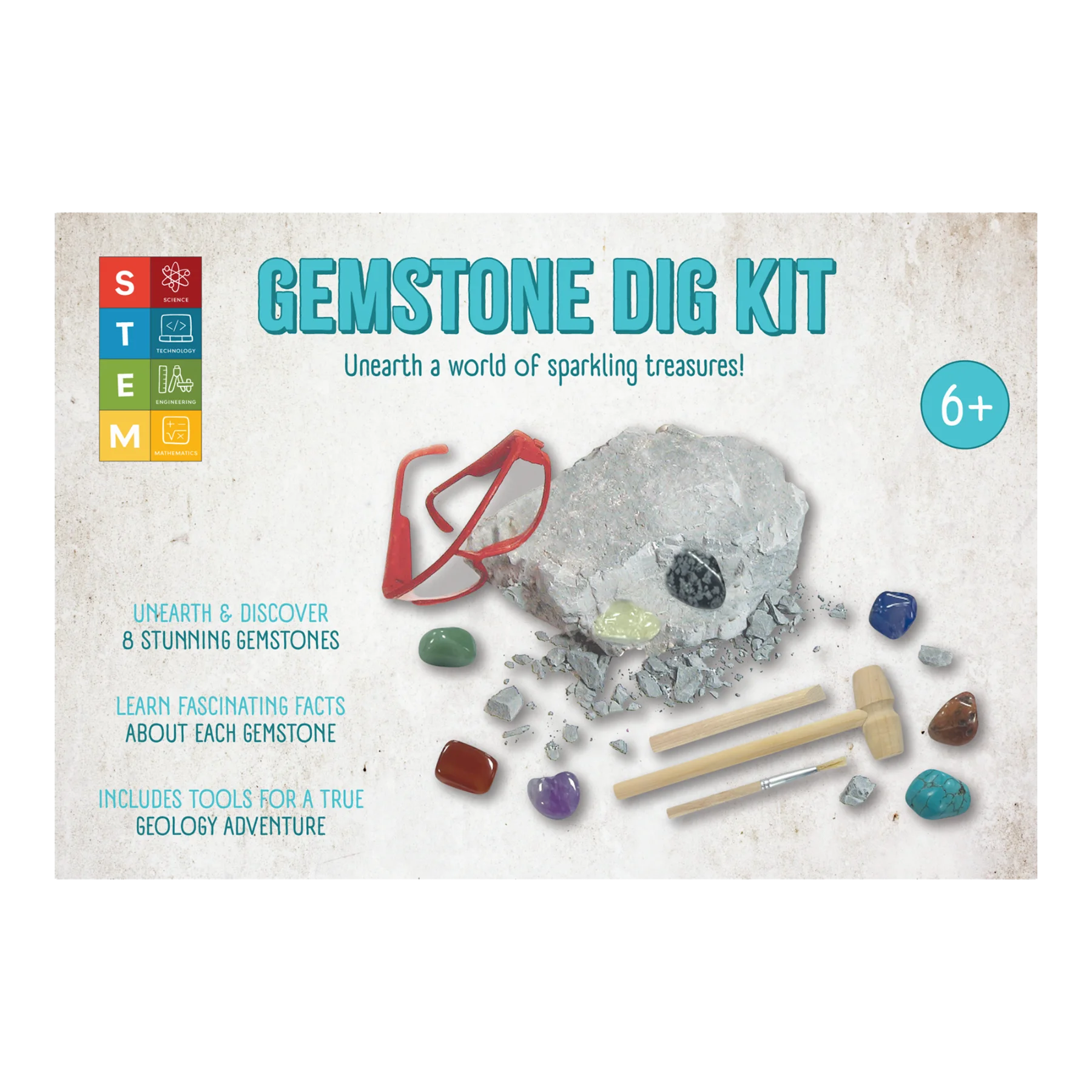 STEM Rock & Gems Dig Kit