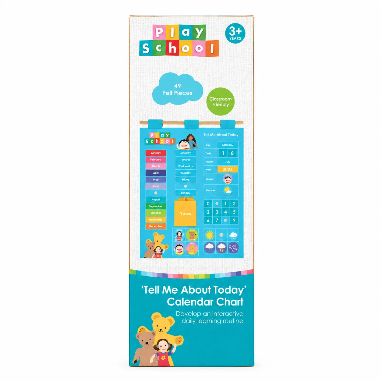 Play School 'Tell Me About Today' Chart