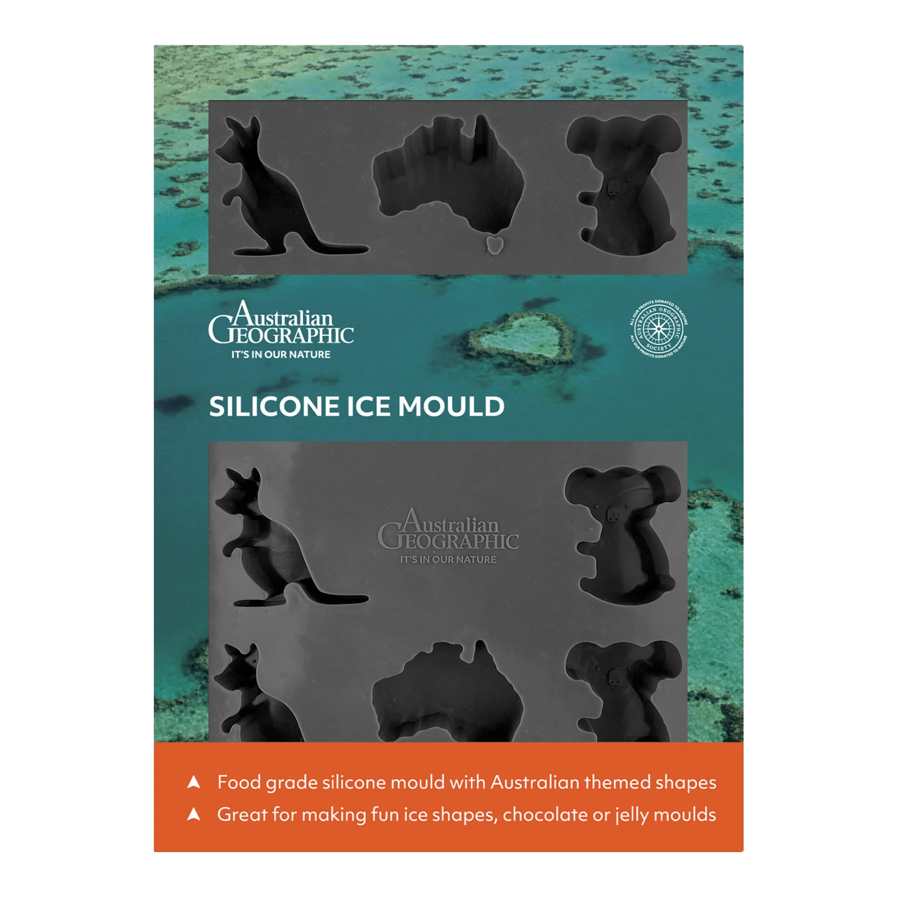 Australian Geographic Silicone Ice Mould