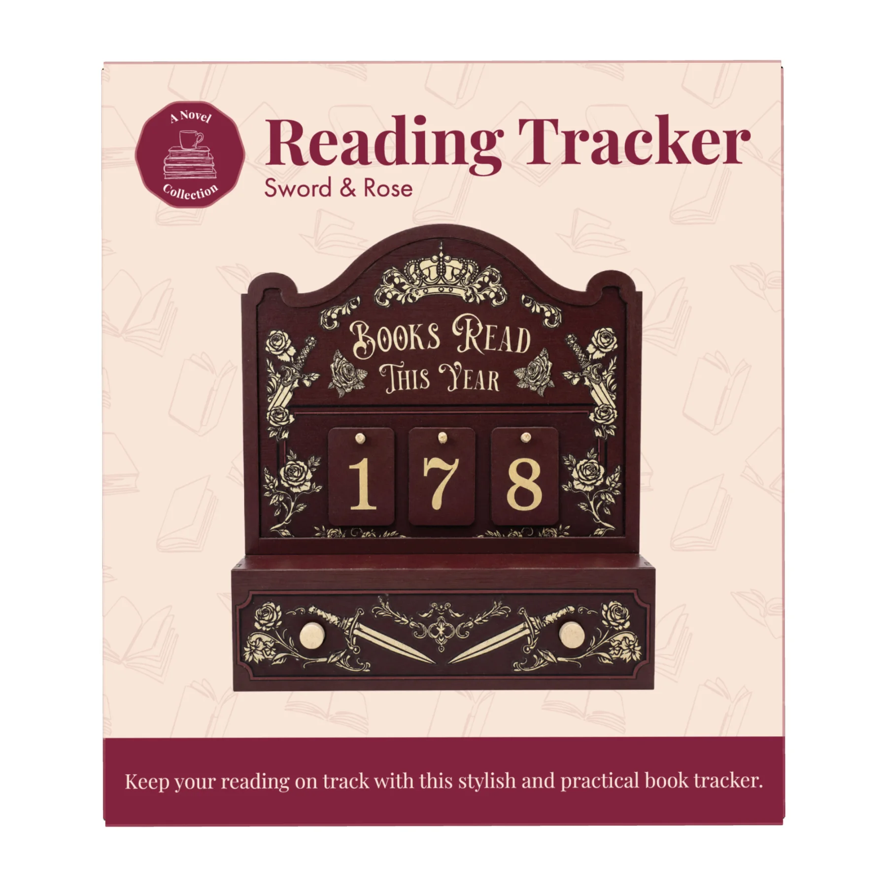 Reading Tracker - Sword & Rose
