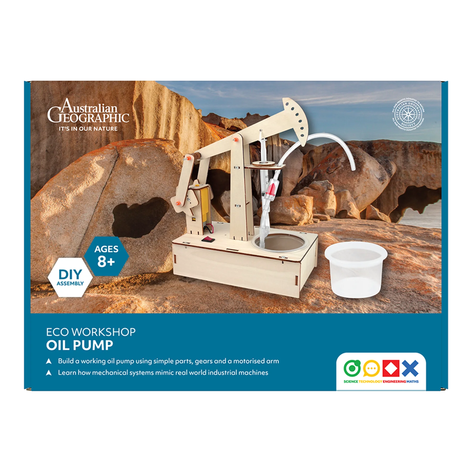 Australian Geographic STEM Eco Workshop Oil Pump