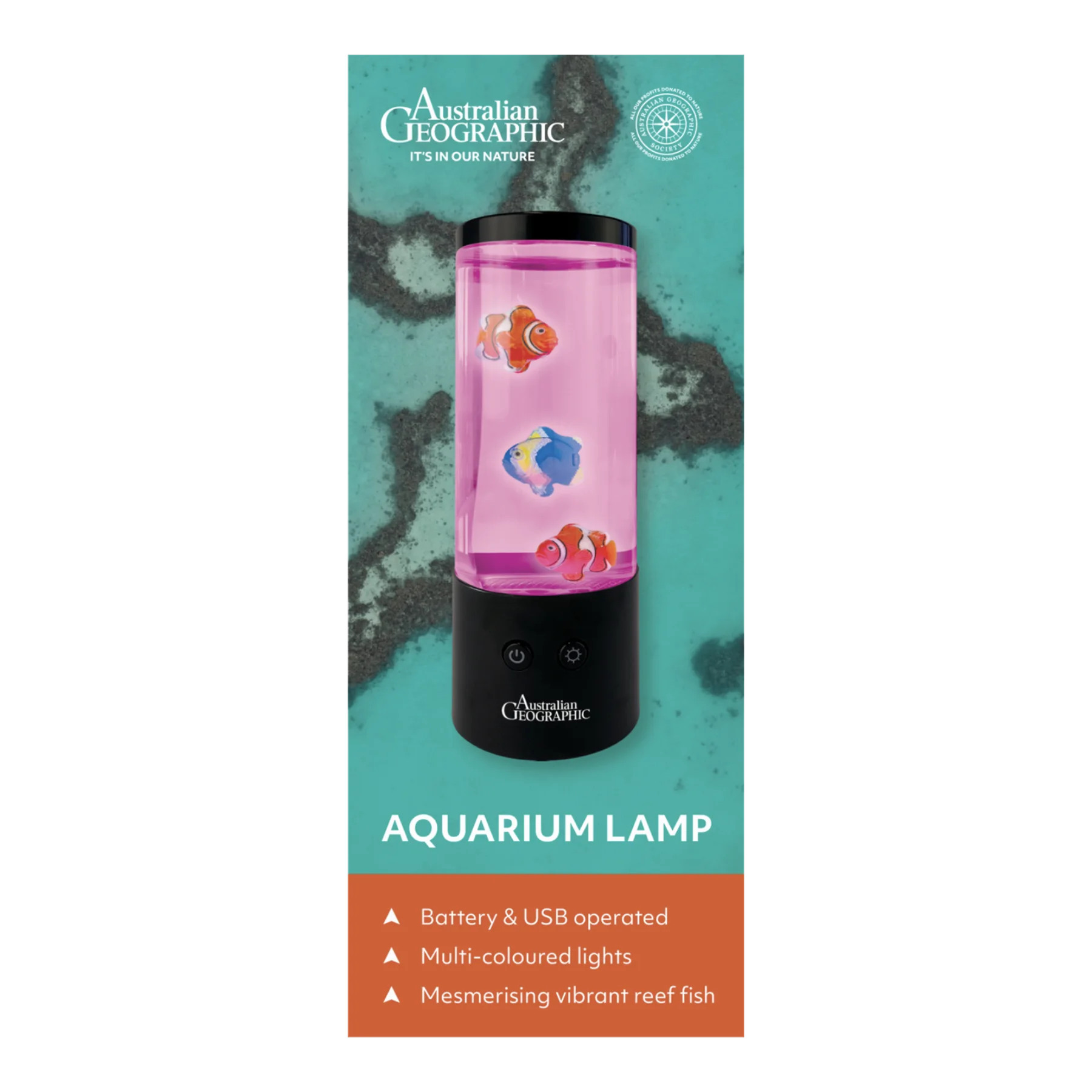 Australian Geographic Aquarium Lamp