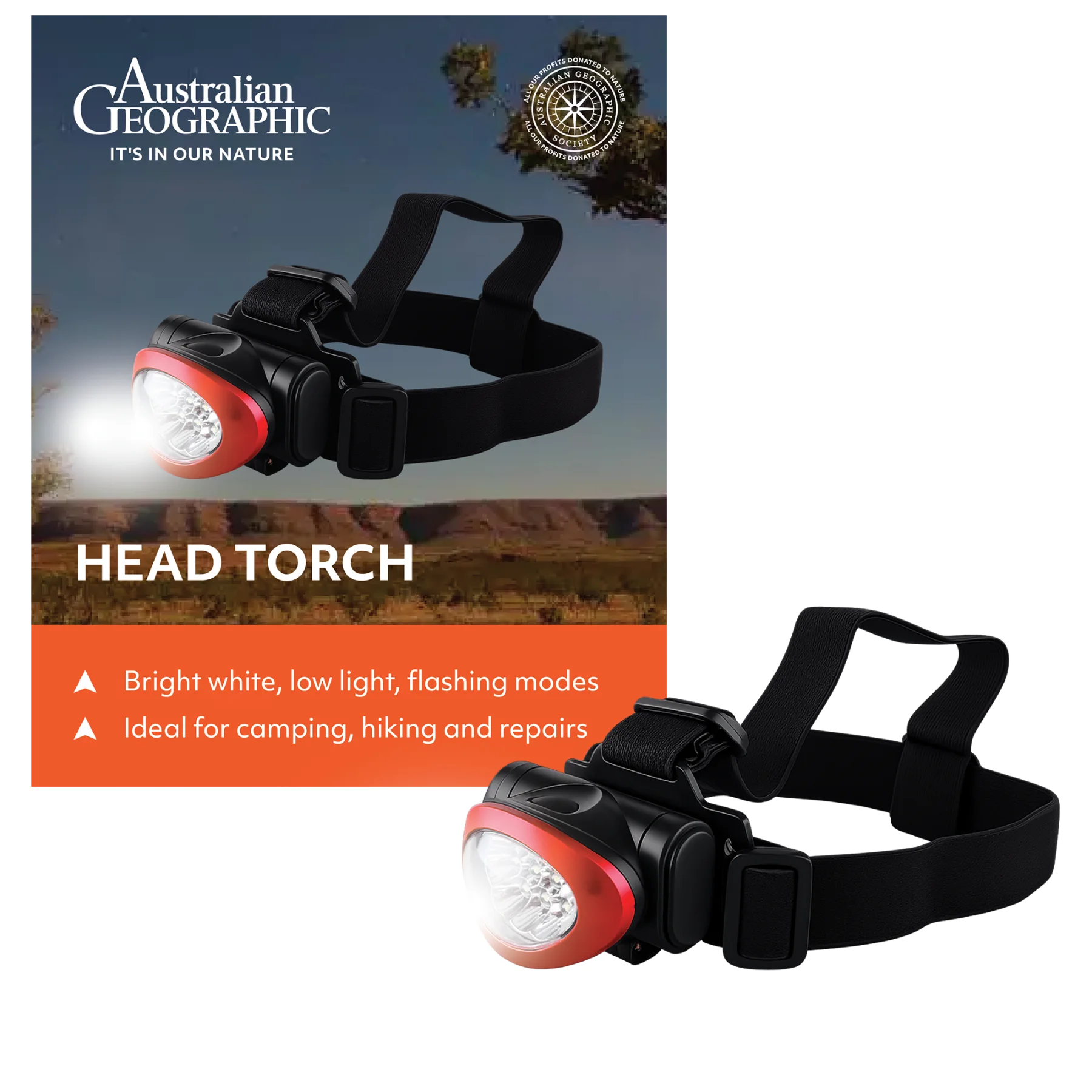 Australian Geographic Head Torch