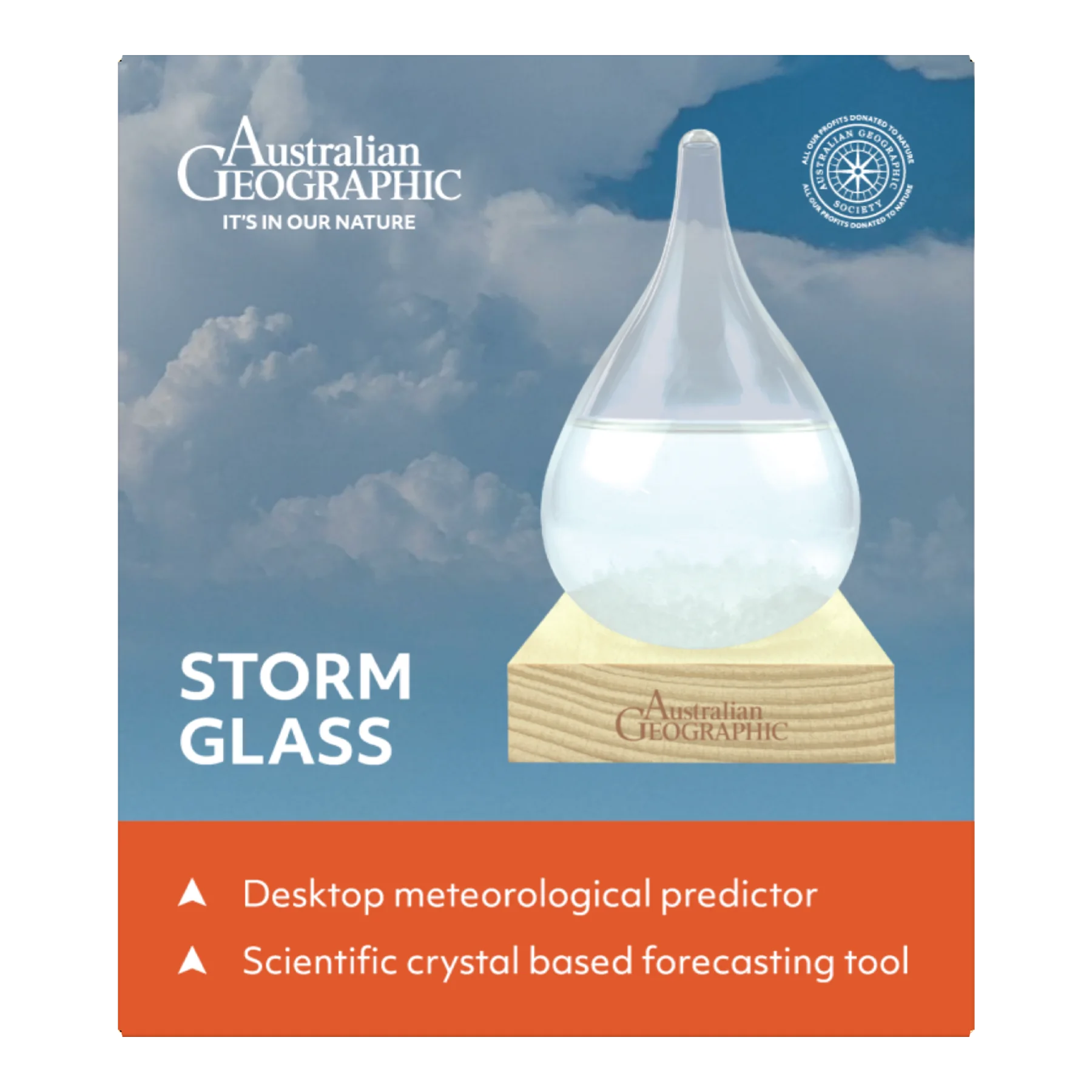 Australian Geographic Storm Glass