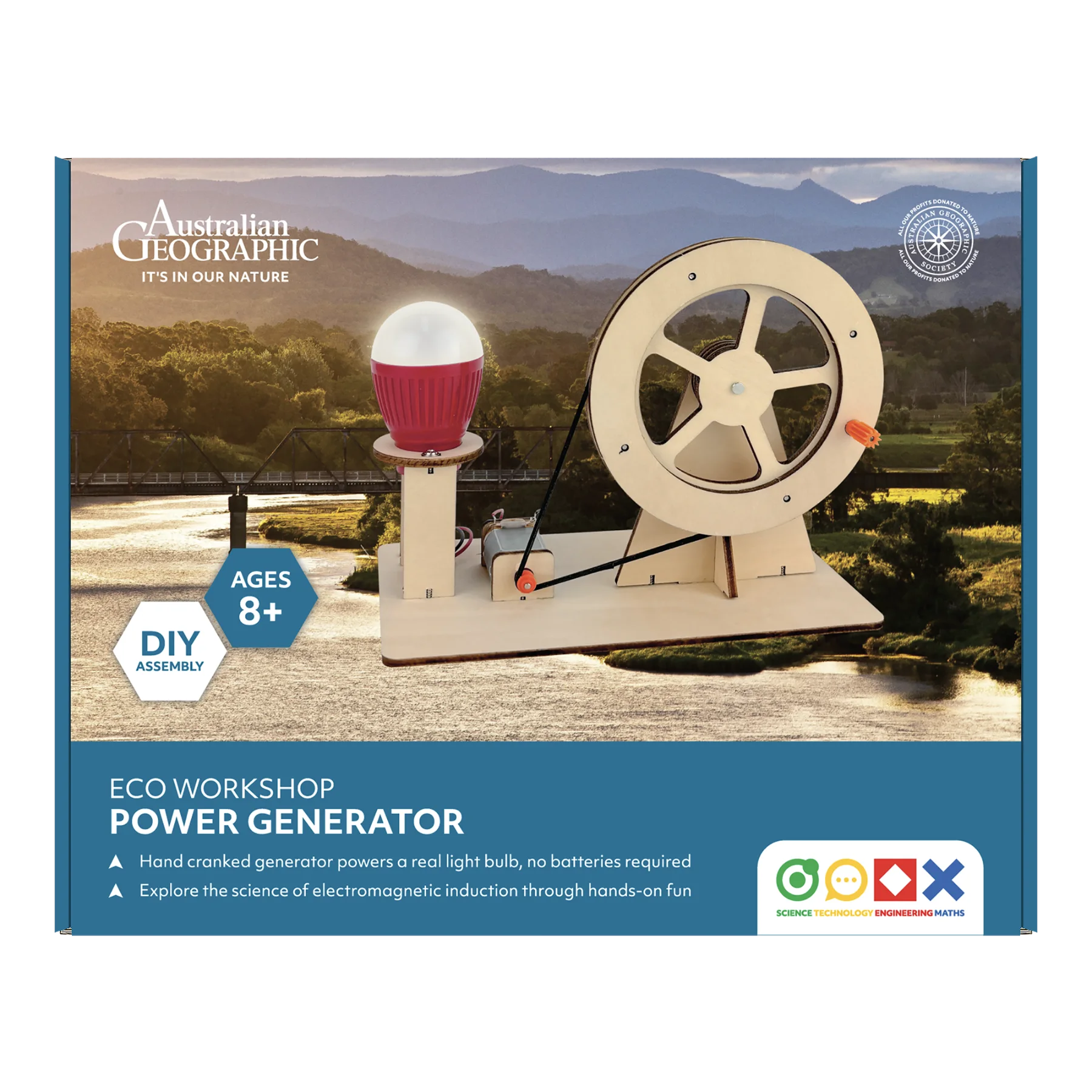 Australian Geographic STEM Eco Workshop Power Generator