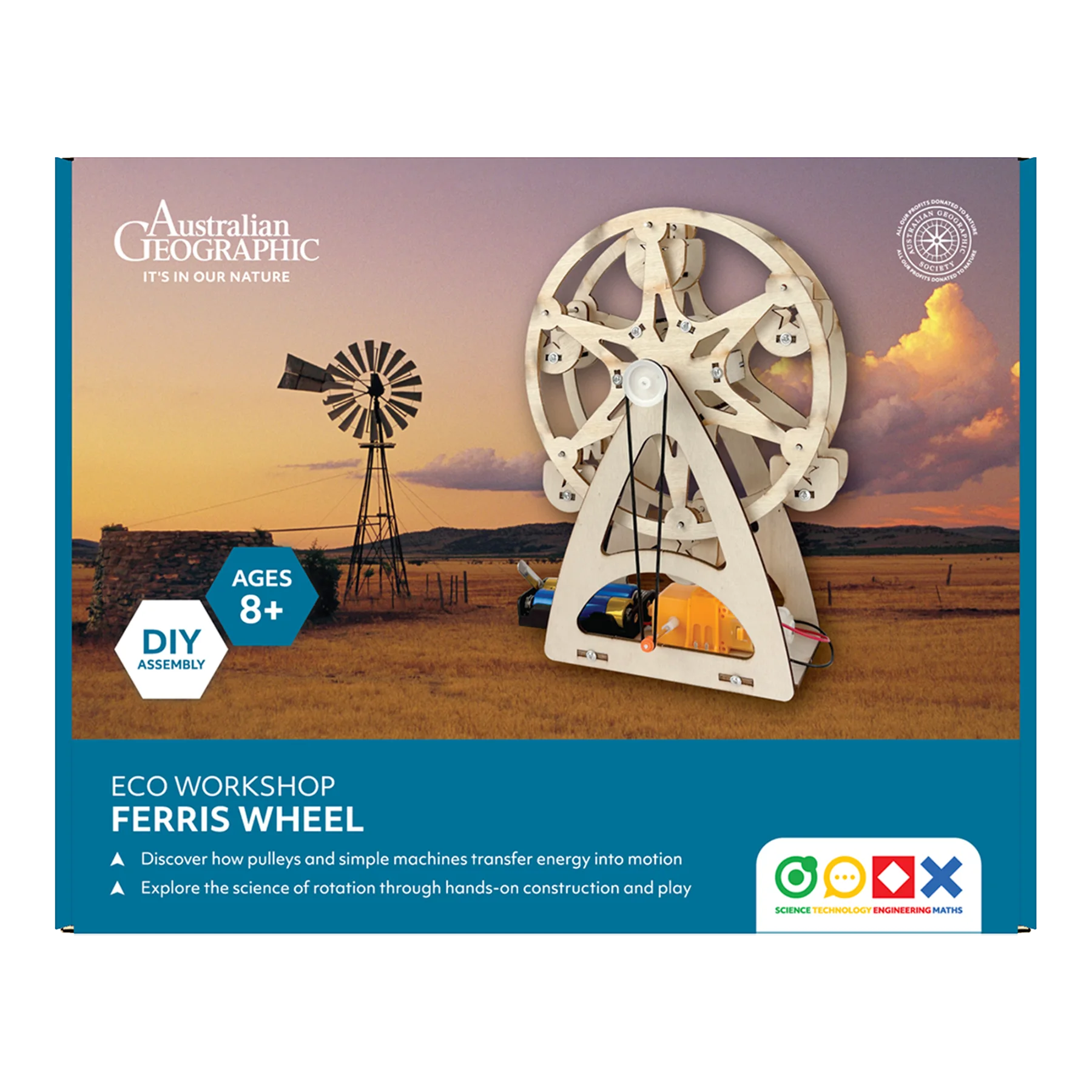 Australian Geographic STEM Eco Workshop Ferris Wheel