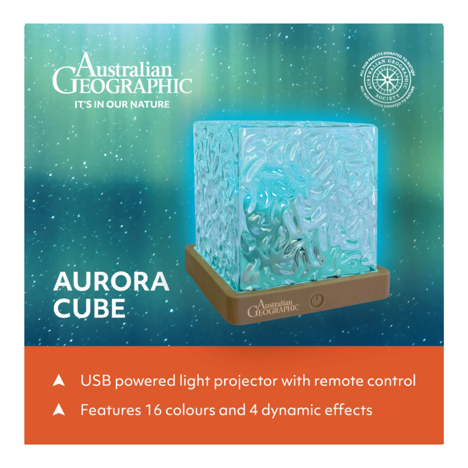 Australian Geographic Aurora Cube